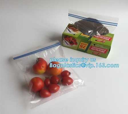 Resealable plastic zak van de voedselrang voor product voor droog fruit, Ldpe van de Voedselrang de Zak van /transparent k van de Ritssluitingszak