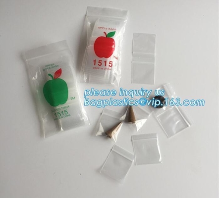 2020 Apple Minik 100 Baggies 25 Willekeurige Mengeling 100 Zakken 2“ X 2“ van Ontwerpendrukken, pe appel minibaggies, bagplastics