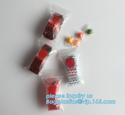 Antistatische k-Zakken, Zelf Resealable Mini Grip Poly Plastic Clear-van het de Verbindingsvoedsel van de Ritssluitingsgreep de Verpakkingszakken voor Chinees-D
