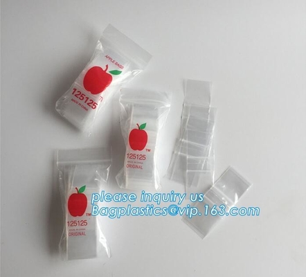 Antistatische k-Zakken, Zelf Resealable Mini Grip Poly Plastic Clear-van het de Verbindingsvoedsel van de Ritssluitingsgreep de Verpakkingszakken voor Chinees-D