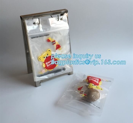 100% biologisch afbreekbare Plastic ritssluitings Polyhdpe en LDPE wicket Polygreepzak, voedselritssluiting, greepverbinding, de zakken van de delicatessenwinkelgreep ziper