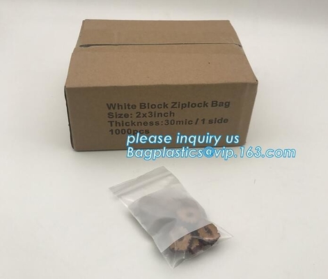 De zak, Plastic Douanetribune op Zak met Ritssluiting/Resealable Plastic Ritssluiting doet/Snacks Inpakkend Zak, bagease, plasti in zakken