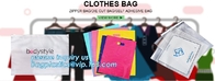 De DOEKzakken, swimwear verpakkende zak/zwempak verpakking kleedt plastic zak met de druk van luchthole&amp;logo, berijpt pvc-zakpit