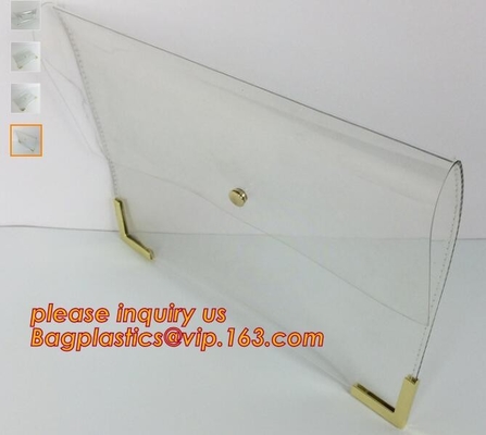 De Handtas van pvc van de knoopsluiting voor Zak van de de Koker Kosmetische Make-up van de Vrouwenhandtas de Onverwachte, pvc van de de Kettingskoppeling van het Schooltas Gouden Handvat