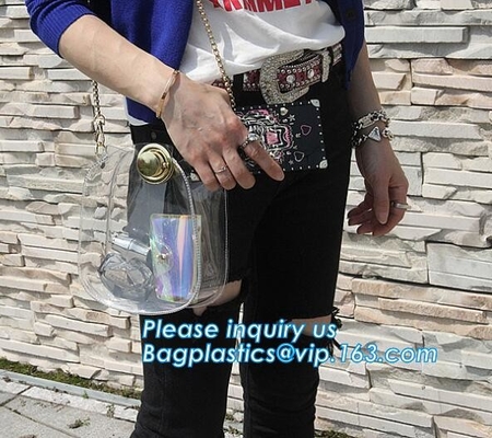 Zachte Goedkope de Schouderzak van pvc met Zakken, het Kruis van pvc van de Ijdelheidszak - van de de Maniervrouw van de lichaamszak de Boodschapper Shoulder Bag, pac, pak