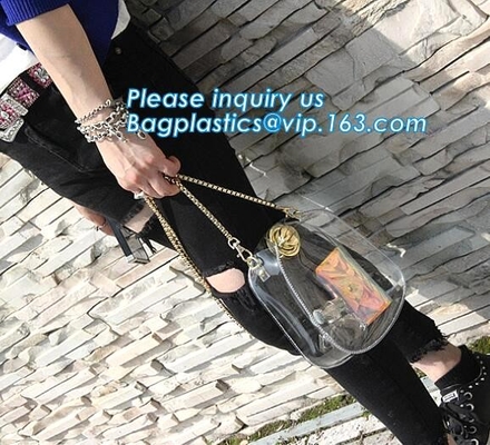 Zachte Goedkope de Schouderzak van pvc met Zakken, het Kruis van pvc van de Ijdelheidszak - van de de Maniervrouw van de lichaamszak de Boodschapper Shoulder Bag, pac, pak