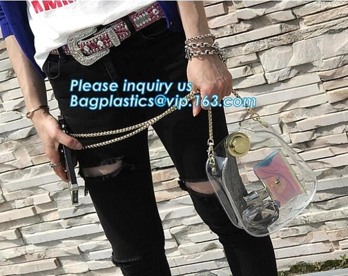Zachte Goedkope de Schouderzak van pvc met Zakken, het Kruis van pvc van de Ijdelheidszak - van de de Maniervrouw van de lichaamszak de Boodschapper Shoulder Bag, pac, pak