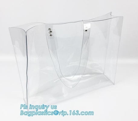 Duidelijk pvc schittert de Zak van de Kettingsschouder, pvc-Zak van het Schouder de Plastic Strand, duidelijke pvc-gifthandtassen, de zakken van pvc van het schouderstrand