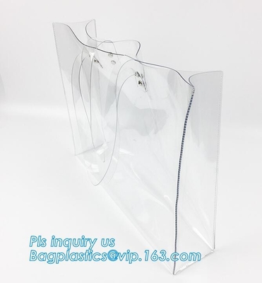 Duidelijk pvc schittert de Zak van de Kettingsschouder, pvc-Zak van het Schouder de Plastic Strand, duidelijke pvc-gifthandtassen, de zakken van pvc van het schouderstrand