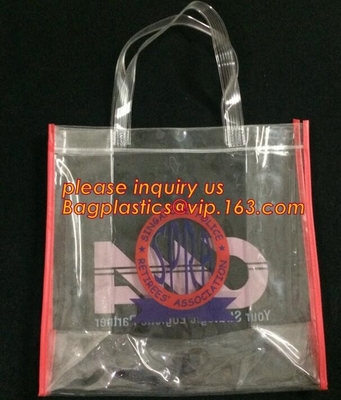 Van de Handtas de Transparante Pvc van maniervrouwen Zak van de het Strand Enige Schouder Duidelijke, promotiepvc-schouderzakken, portefeuille, beurs, pac