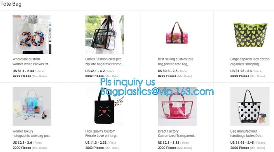 Elegante Transparante van de Totalisatorpvc van de Handtassenschouder het Strandzakken voor vrouwen met Ritssluiting, Vinyl Transparante pvc-Schouderzak met