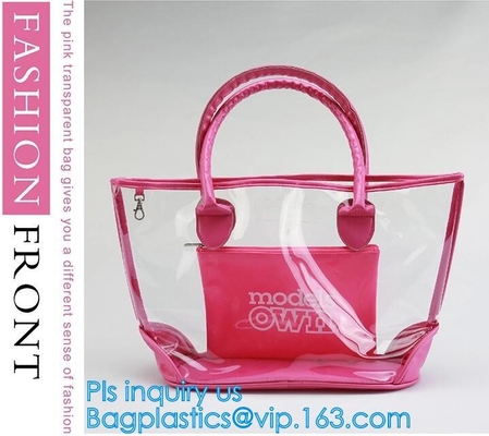 het winkelen van druk de glanzende pvc zak van de schoudertotalisator voor vrouwen, Unisex- van de het Lichaamszak van pvc Dwars de Schouderzak, Schouder Tote Pouch Clear