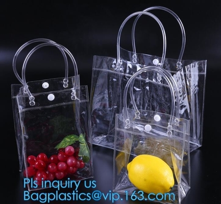 Pvc-van de de Schouderzak DIY van de strandzomer de Duidelijke Transparante Koppeling Tote Bag, Tote Handbags Shopping Shoulder Bags, geleizakken