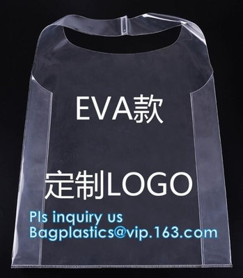 Het winkelen van de de schouderzak van Zakpvc het strandzak van pvc is de duidelijke, het Kosmetische Grote Werk Tote Purse Clear, Tote Bags Stripe-pvc van zakpvc