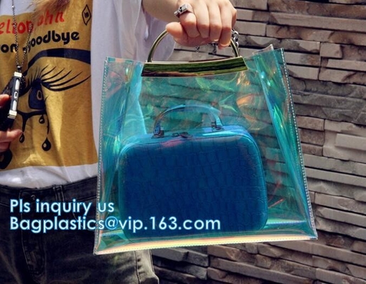 de dames vormen pvc-handtas, pvc-Vrouwenzakken Tote Beach Handbags, pvc-Vrouwenhandtas Tote Bag, Vrouwenhandtas, pvc-Strandzak