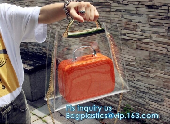 de dames vormen pvc-handtas, pvc-Vrouwenzakken Tote Beach Handbags, pvc-Vrouwenhandtas Tote Bag, Vrouwenhandtas, pvc-Strandzak