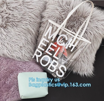 pu van pvc van de reis ontruimt de kosmetische zak leertoiletry zak van de zakmake-up voor vrouw, Maniervrouwen pvc-Strandkruis - lichaamszakken, hand