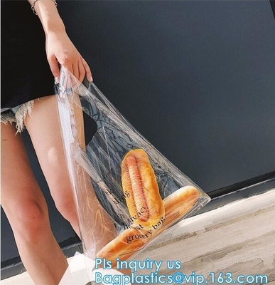 Pvc Tote Bag For Beach Shopping, het handvatzak van de Hologramdame, de Zakbeurs van de Handtasschouder het Winkelen van strandtote bag transparent