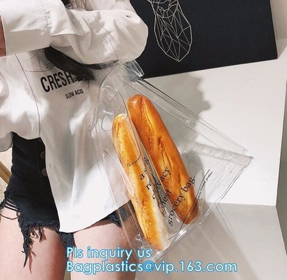 Pvc Tote Bag For Beach Shopping, het handvatzak van de Hologramdame, de Zakbeurs van de Handtasschouder het Winkelen van strandtote bag transparent