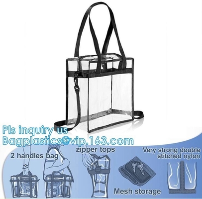 Populaire Damepu duidelijke schouderhandtas voor vrouwen, van de de Tienermanier van Eco de Vriendschappelijke Handtas van Pvc Duidelijke, de Populaire Muur van de Schouderzak