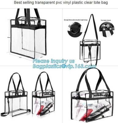 Populaire Damepu duidelijke schouderhandtas voor vrouwen, van de de Tienermanier van Eco de Vriendschappelijke Handtas van Pvc Duidelijke, de Populaire Muur van de Schouderzak