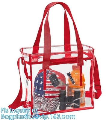 Populaire Damepu duidelijke schouderhandtas voor vrouwen, van de de Tienermanier van Eco de Vriendschappelijke Handtas van Pvc Duidelijke, de Populaire Muur van de Schouderzak