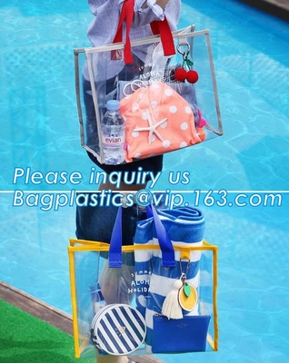 De Mannen van douanevrouwen de Schouderzak van Damesingle clear waterproof pvc, Kruis van pvc van de Slingerschouder het Duidelijke - lichaamszak, het verstand van de Schouderzak
