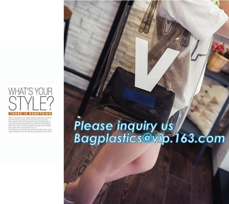 De Zak van de de Laserschouder van pvc Mini Letter Printed Handbag Clear voor Vrouwenkinderen, van de het kledingstukwijn van de reisgift de make-upschouder Ha