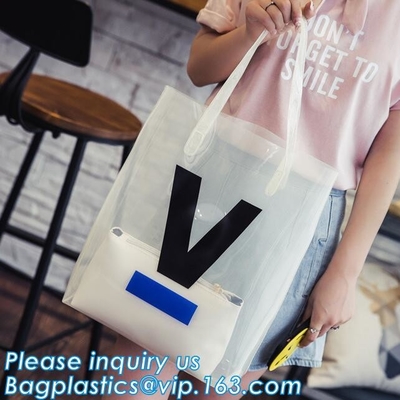 De Zak van de de Laserschouder van pvc Mini Letter Printed Handbag Clear voor Vrouwenkinderen, van de het kledingstukwijn van de reisgift de make-upschouder Ha