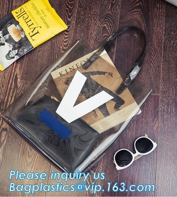 De Zak van de de Laserschouder van pvc Mini Letter Printed Handbag Clear voor Vrouwenkinderen, van de het kledingstukwijn van de reisgift de make-upschouder Ha