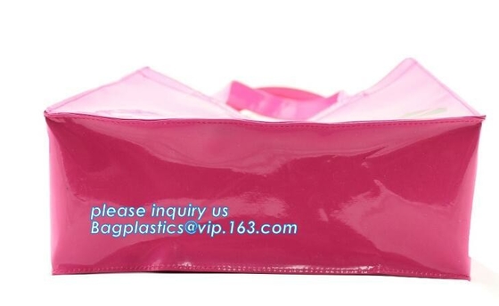 De heet-verkoopt van de Binnenkantvrouwen van de Ouderspu/pvc Zak zak van de de Handtassenschouder, semi-Duidelijke Tote Bag-van de het Strandzak van pvc de Schouderzak met