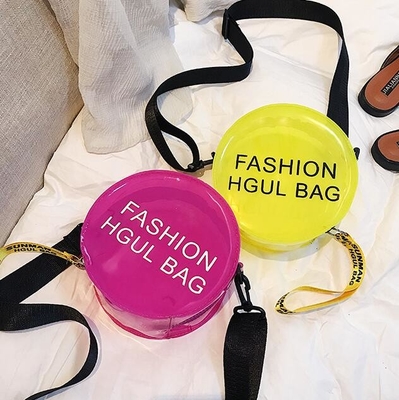 De vrouwen ontruimen Tote Bags voor Zak van de de Handtassenschouder van pvc van de het Werk de Stadion Goedgekeurde Duidelijke Beurs Transparante, minizakkenkoppeling
