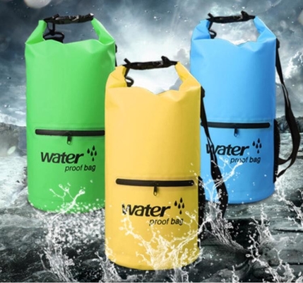 Openlucht Oceaan het Pak Waterdichte Droge Zak van Polyesterpvc, Waterdichte Zak met Schouder, rugzak droge zak voor het Kamperen, Douane