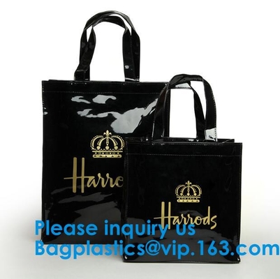 De aangepaste pvc-Manier Tote Bag, Unisex- Plastic Transparante Pvc-Strandzak, Strand Tote Bag, Strandzak van de Strandzak