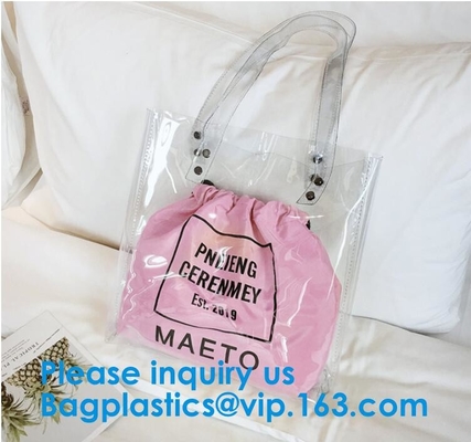 Vinyl Milieuvriendelijke hitte - de verbinding berijpte de zak van pvc /EVA, Vrouwen Tote Bag Crossbody Shoulder Bag voor Vrouwen