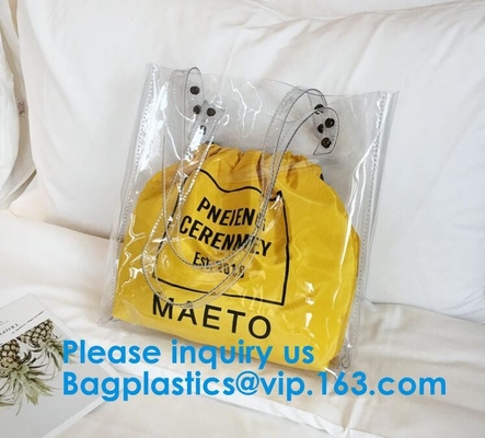 Vinyl Milieuvriendelijke hitte - de verbinding berijpte de zak van pvc /EVA, Vrouwen Tote Bag Crossbody Shoulder Bag voor Vrouwen