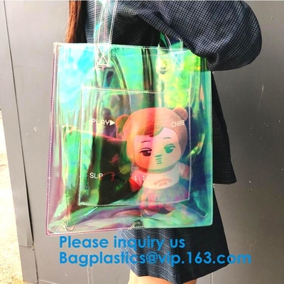 Van het de Laserhologram van de vrouwenhandtas van de het Leerschouder de Zak Gloednieuwe Dame Single Shopping Bags Grote Capaciteit Toevallig Tote Bolsa S
