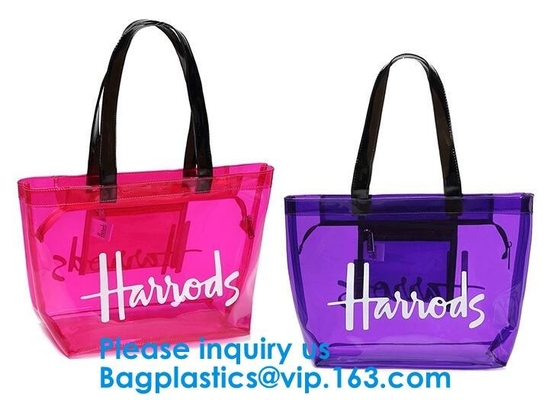 OEM het Geval van de Damesmake-up met de Zaktoiletry Kit Cosmetic Bag For Make van de Handvatmake-up op Borstel