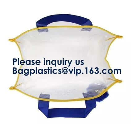 Van de het Suikergoedkleur van Tote Bag New High Quality van de vrouwenzomer de Toevallige van de het Hologramzak van het Strandpvc Vrouwelijke Transparante Duidelijke Plastic Zak