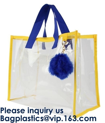 Van de het Suikergoedkleur van Tote Bag New High Quality van de vrouwenzomer de Toevallige van de het Hologramzak van het Strandpvc Vrouwelijke Transparante Duidelijke Plastic Zak