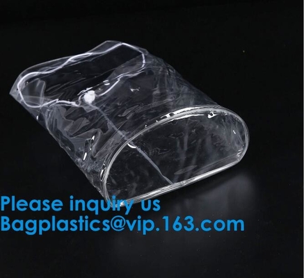 De Transparante Drawstring Zak van pvc voor Sportendoek, Promotie Transparant van de Rugzakzakken van pvc Duidelijk Drawstring de Bevorderingsgif