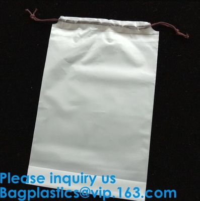 De Transparante Drawstring Zak van pvc voor Sportendoek, Promotie Transparant van de Rugzakzakken van pvc Duidelijk Drawstring de Bevorderingsgif