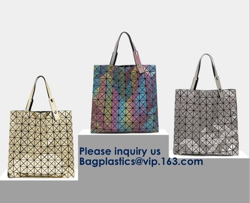 Pvc-het Winkelen de Grote Capaciteit van Tote Shopper Handles Transparent Clear van de Handtassenzak, de Magnetische Onverwachte Dichte het UK Jongelui van Shopstyle