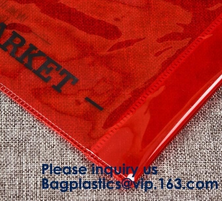 Promotiepvc-het Winkelen van de Zak Glanzende pvc van Tote Bag Handbag Waterproof Shopping van de Zaklaser van de het Leerzak de Vrouw van pvc het Winkelen Bedelaars
