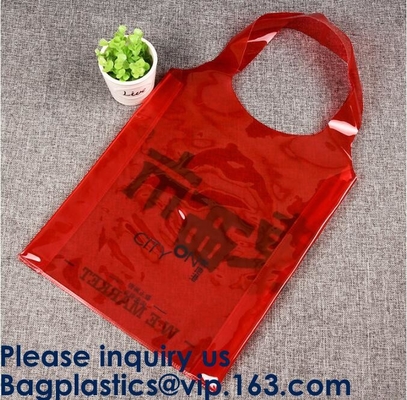 Promotiepvc-het Winkelen van de Zak Glanzende pvc van Tote Bag Handbag Waterproof Shopping van de Zaklaser van de het Leerzak de Vrouw van pvc het Winkelen Bedelaars
