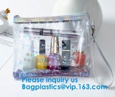 Het kosmetische Zaktoiletry van de de Zakbikini van zakdrawstring van de de Zak Kosmetische Verpakkende Zak van Swimwear van de het Canvaszak Canvas Tote Bag