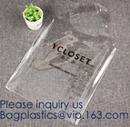 Holografische pvc-Stof Transparant Waterdicht Tote Shopping Bag die, Zijde Transparant Pvc Tote Shopping Bag, bagease drukken
