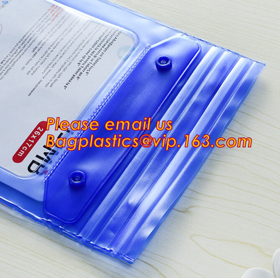 De douane drukte telefoontoebehoren plastic pvc-ritssluitingszak, pvc de Waterdichte Telefoonzak, Waterdichte Zak met Lichtgevend telefoneert