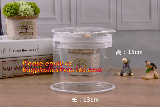 toiletry van reis ontruimen de vastgestelde pvc waterdichte van de de wasmake-up van de organisatorzak de opslagzakken transparante vrouwen kosmetische zak