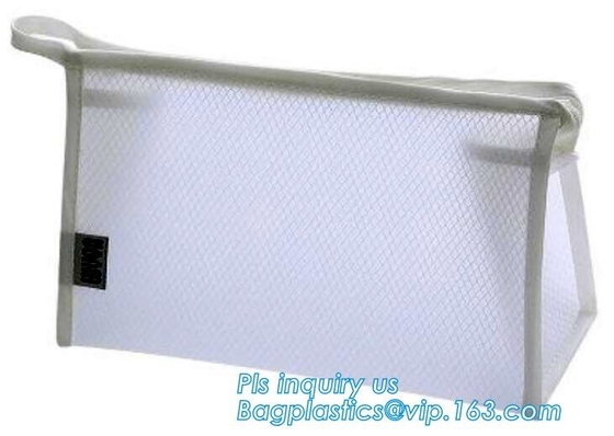 Pvc Mesh Cosmetic Bag Coin Purse voor de Gift Roze Zak van de Mammavakantie, de Draagbare van het de Make-upgeval van de Reis Kosmetische Zak Zak Mesh Cosm